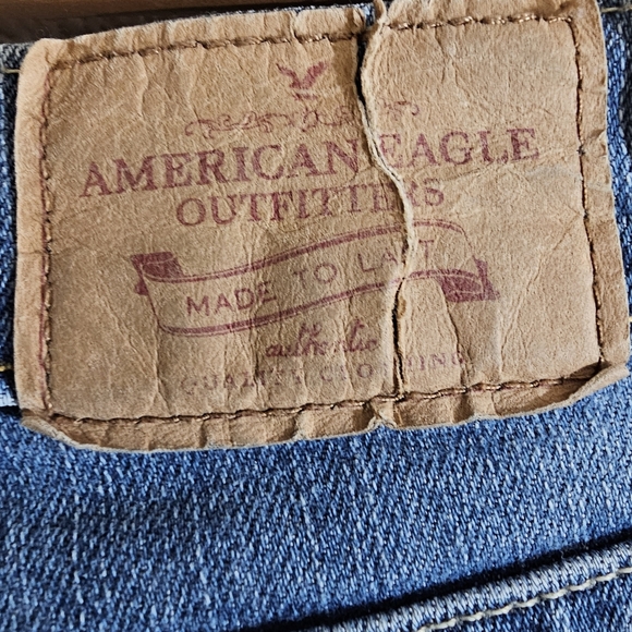 American Eagle Hipster Blue Women's Jeans - Picture 7 of 12